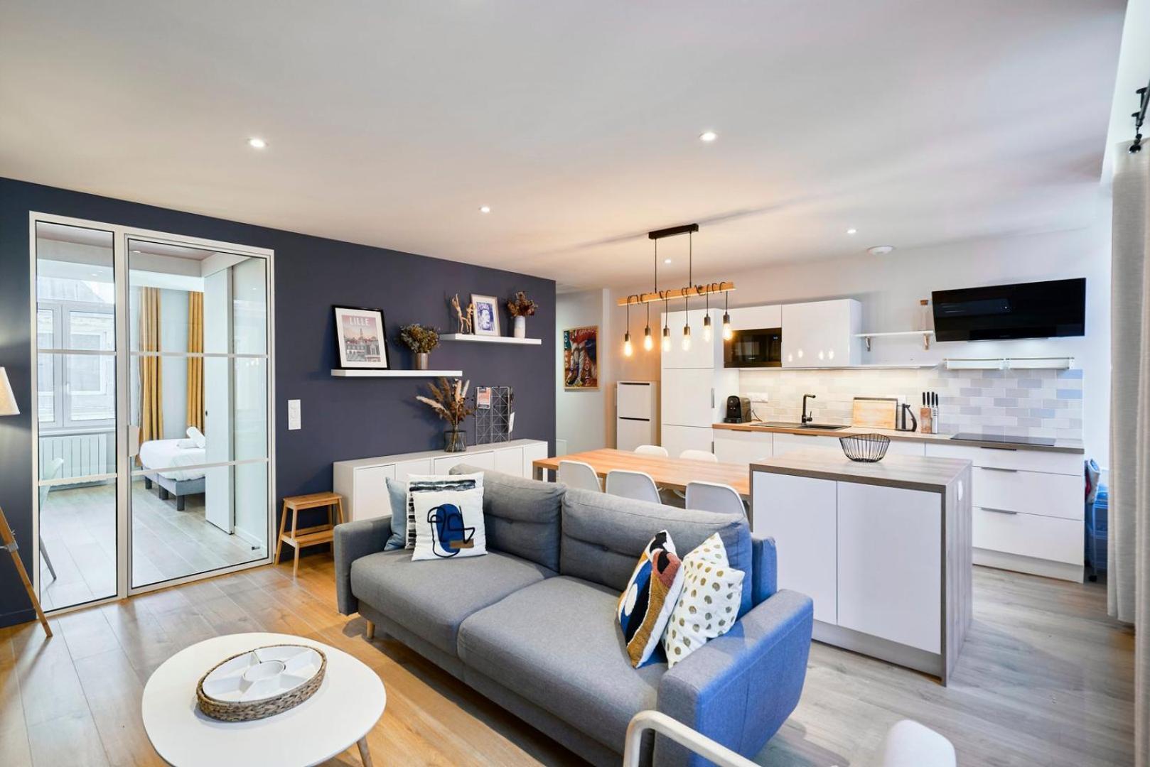 Apartment With Parking In The Heart Of Old Lille Exterior foto